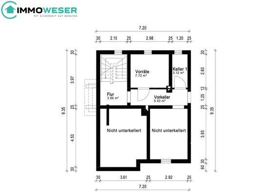 16 Grundriss Kellergeschoss