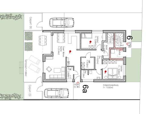 EG - nicht maßstabsgerecht