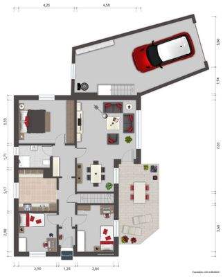 Grundriss, Erdgeschoss