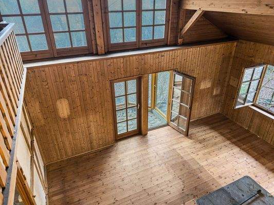 Blick von der Galerie