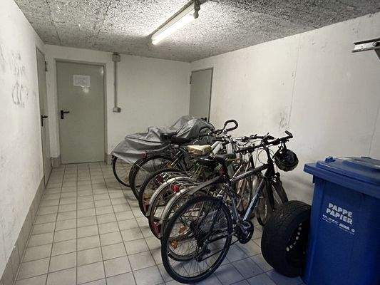 Gemeinschaftlicher Fahrradraum