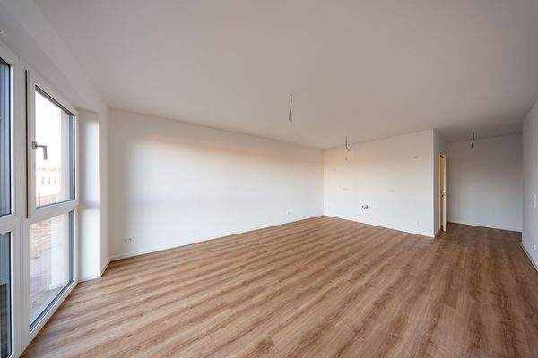 Beispielbild offener Wohn- und Küchenbereich