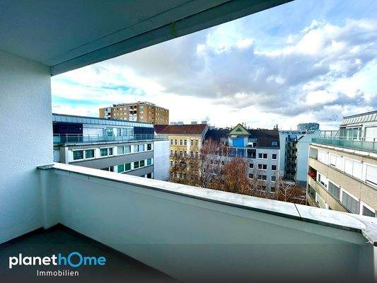 Loggia mit Fernblick