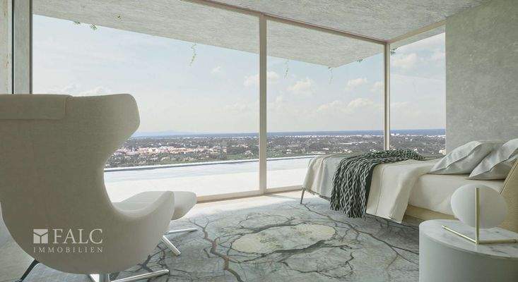 Fernsicht vom Musterhaus