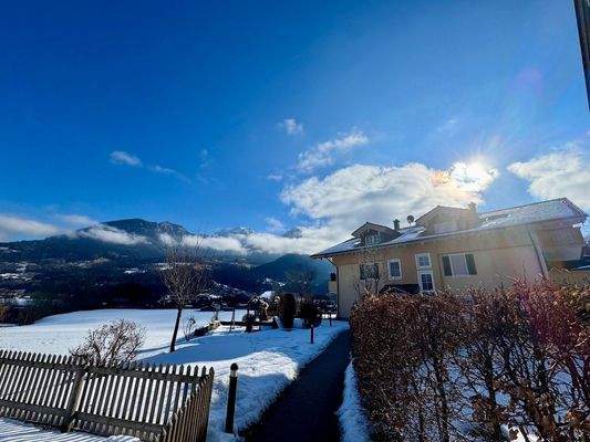 von der Sonne verwöhnt