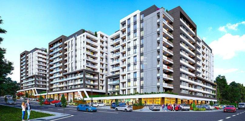 Stylish-Design Real Estate in a Complex in Bursa Nilüfer