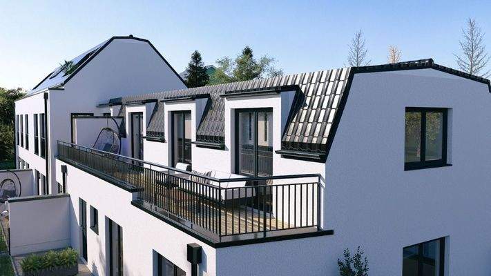 Visualisierung Dachterrasse REH 1
