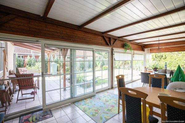 Wintergarten mit Terrasse