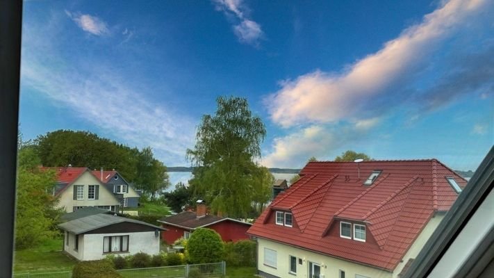 Blick vom Balkon