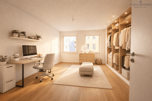 Vorstellung des Büros so könnte es hier aussehen 