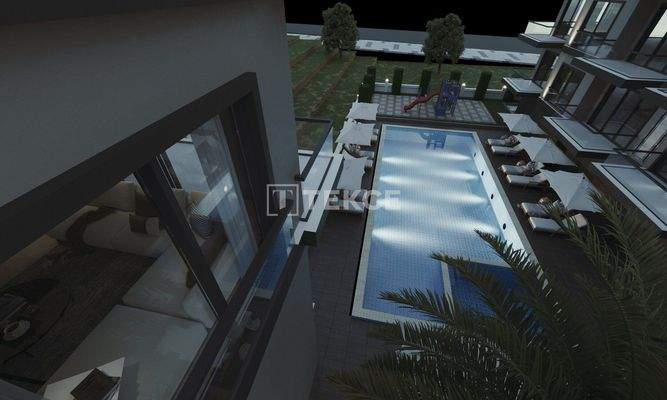 Elegant Apartments in a Rich Featured Complex in Alanya