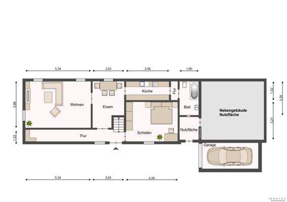 Grundriss Erdgeschoss