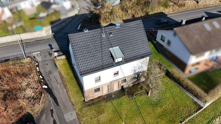 Luftbild Gartenseite