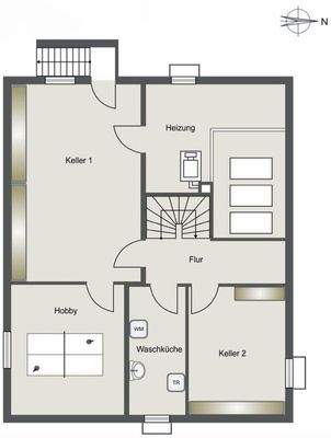 Grundriss Untergeschoss