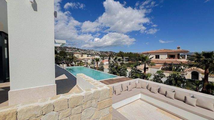 Sea Views Villa Nearby the Beach in Benissa Alicante