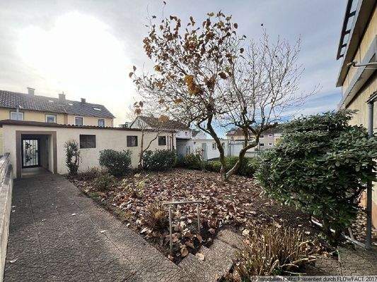 rückseitiger Garten