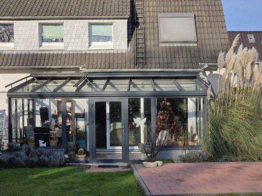 Wintergarten von Rückseite