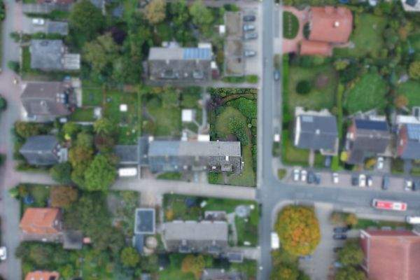 Aufsicht Umgebung weichgezeichnet