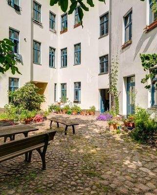 Gemeinschaftlicher Innenhof