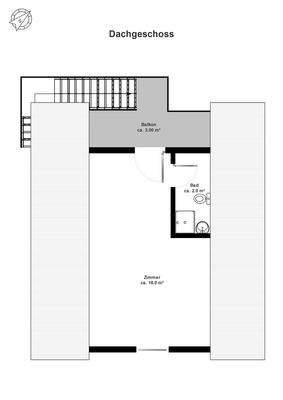 Dachgeschoss Gästeappartement