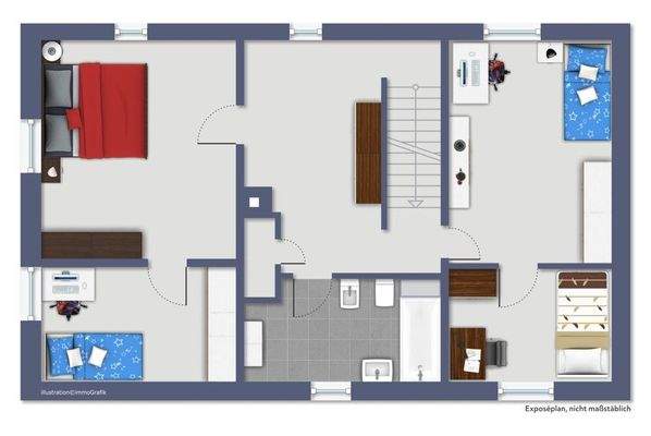 Obergeschoss Wohnung