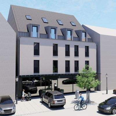 Marktplatz Seitenansicht