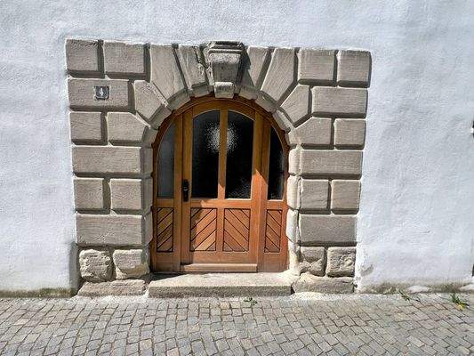 Ansprechender Hauseingang