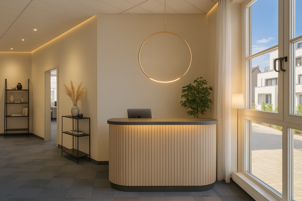 Visualisierter Empfangsbereich