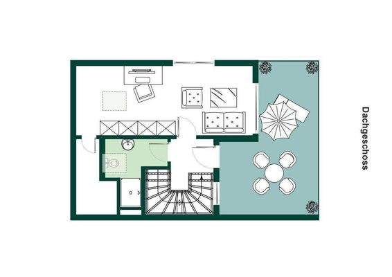 Grundriss Dachgeschoss