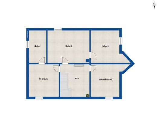 Grundriss Untergeschoss