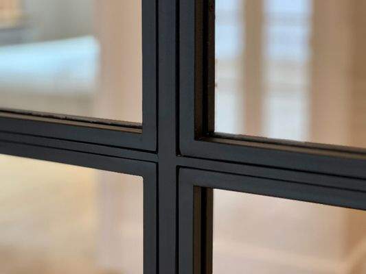 Detailansicht Glastür