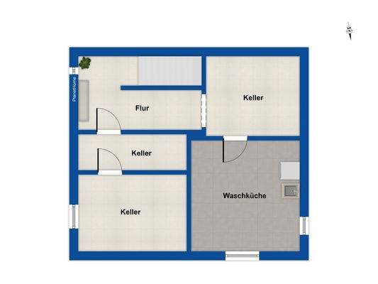 Grundriss Keller