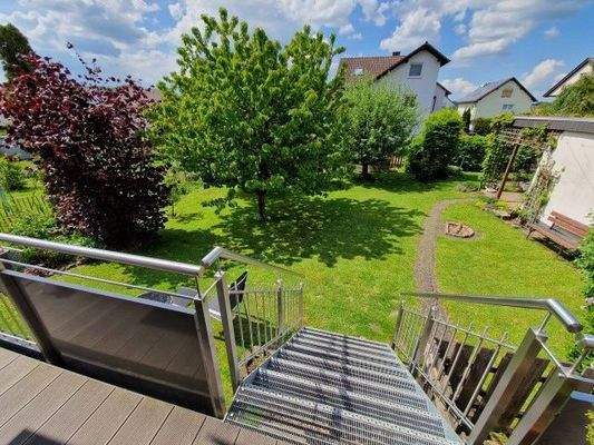 Blick in den Garten