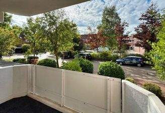 Ausblick vom Balkon