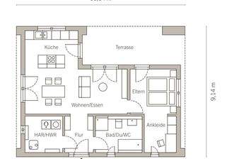 Grundriss Erdgeschoss