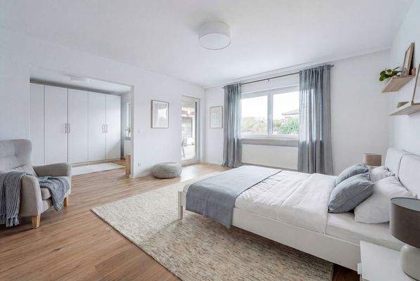 Schlafzimmer (Visualisierung)