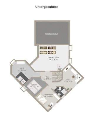 Grundriss Untergeschoss