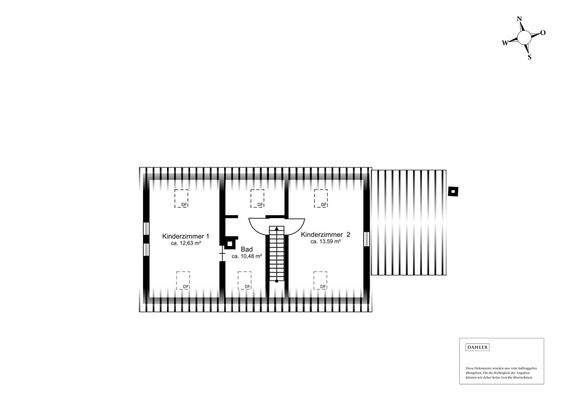Grundriss Dachgeschoss