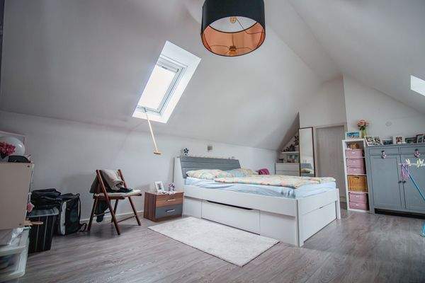 offenes Schlafzimmer