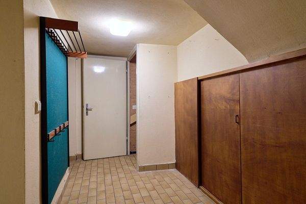 Blick in den Flur im Keller