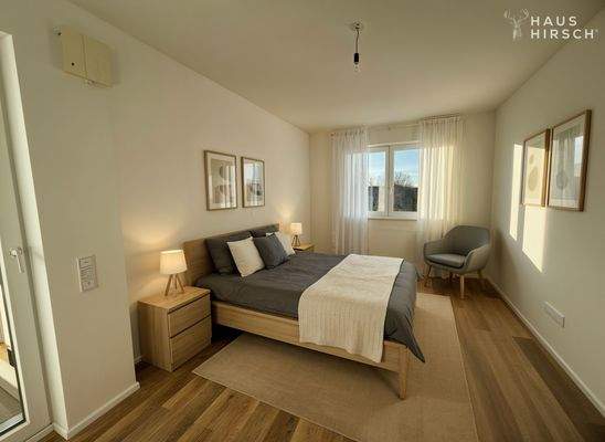 Schlafzimmer virtuell möbliert