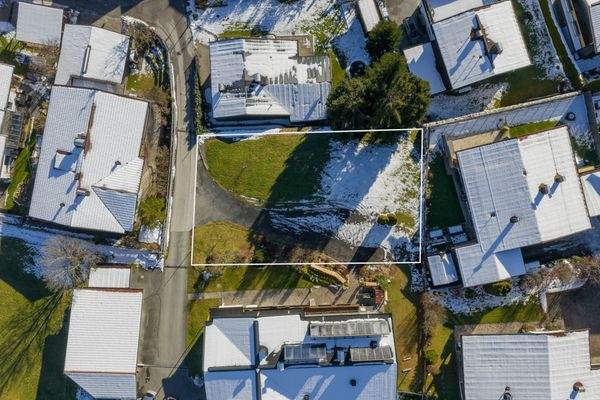 Grundstück eingezeichnet