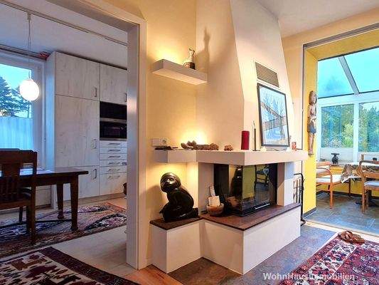 Nachträglich eingebauter Kamin