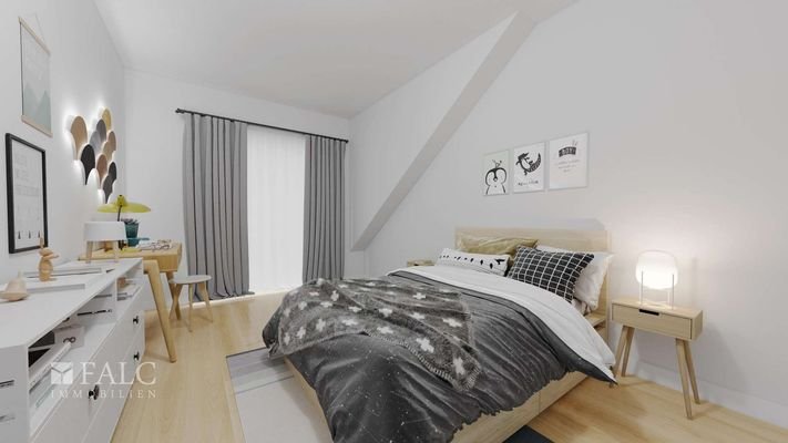 Jugendzimmer visualisiert