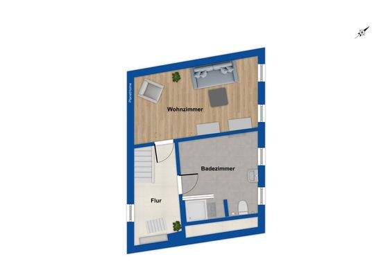 Grundriss Obergeschoss