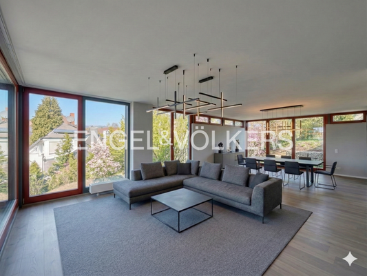 Die offene Raumgestaltung bietet jede Möglichkeit für individuelles Raumdesign