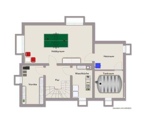 Grundriss Untergeschoss