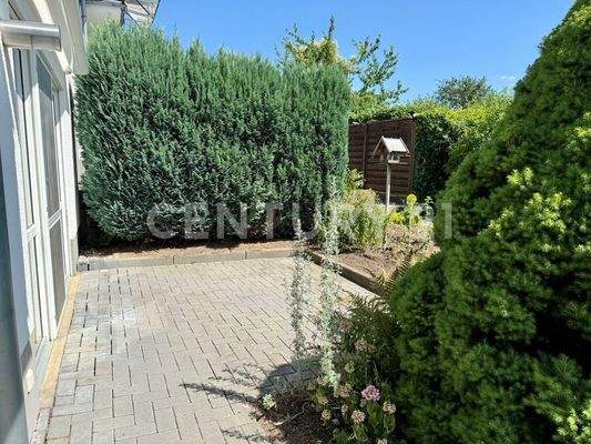 Terrasse mit Markise