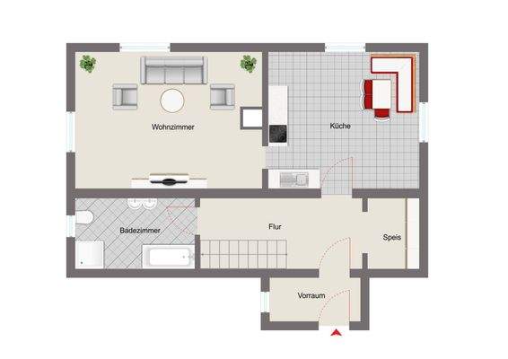 Grundriss Erdgeschoss