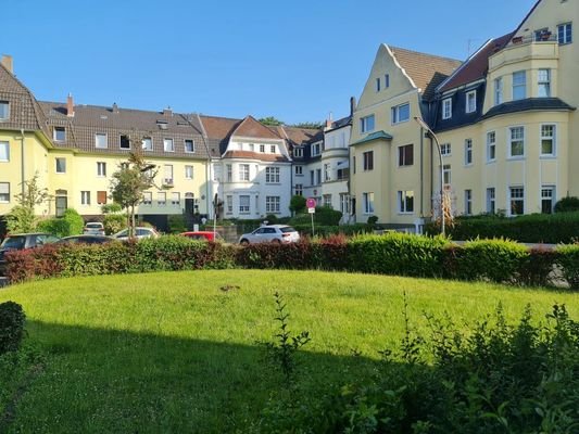 Ausblick Vorgarten